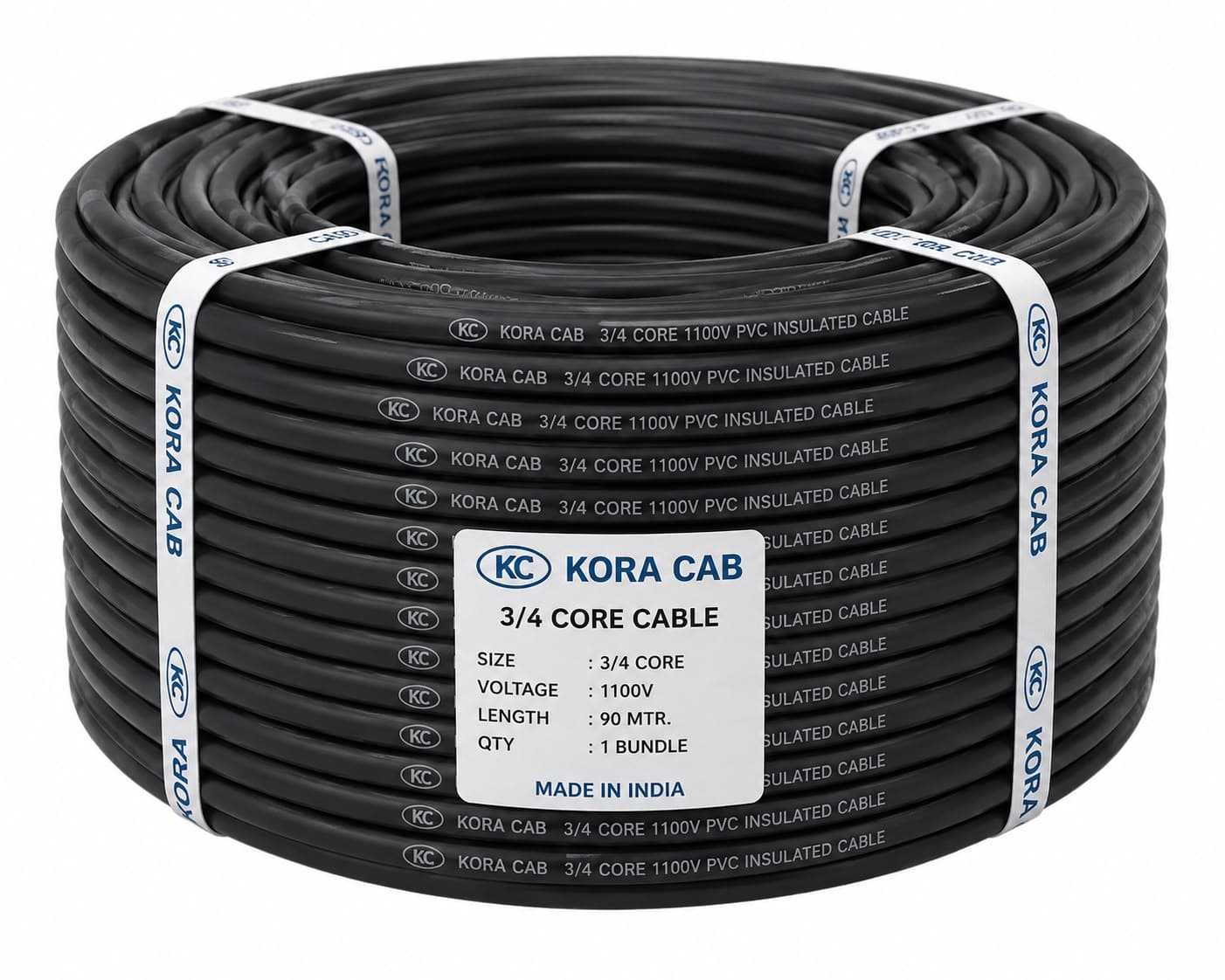 3/4 Core Flat PVC Cables
